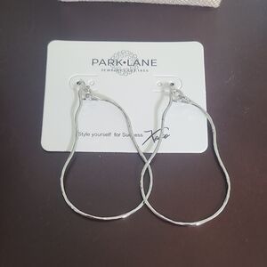 Park Lane Wavy Silver Earrings